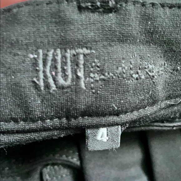 KUT Black Toothpick Skinny Black Jeans - Picture 3 of 4